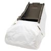 ALPS OutdoorZ Legend Blind Snow Cover - Hunting Blind Accessory, White - Snow Cover Only - with Stubble Straps, UV Reflective Protection, Flag Door Ports, Fits Over Legend Blind for Snowy Concealment