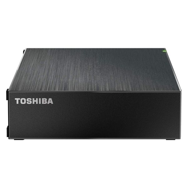 Toshiba Canvio Desktop HD-TDA2U3-B/N 2TB External Hard Drive, 2TB TV Recording, 4K, Windows / Mac / PS4 / Buffalo Nasne™ Compatible, Quiet, Compact