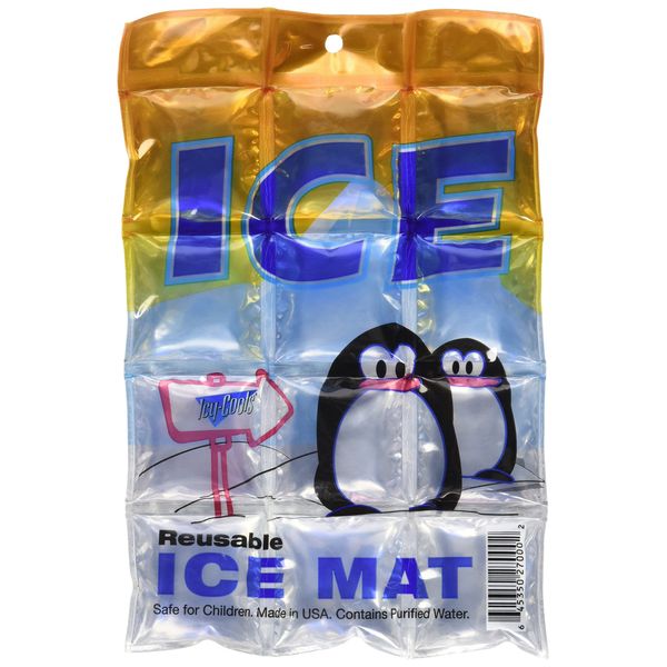 Icy Cools Penguins Reusable Hinged Ice Mat - Pack of 2