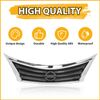 Front Bumper Grille Upper Grill Assembly Chrome For 2013 2014 2015 Nissan Altima