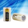 4pcs Universal 3 AA to D Size Cell Parallel Battery Conversion Adapter Holder Switcher Converter Cases Box White
