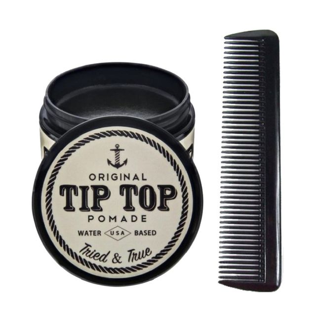 Tip Top Original Pomade Hair Wax + Pomade Comb