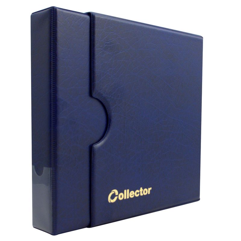 Collector Coin Album IN CASE for 221 mix sizes coins from small till ...