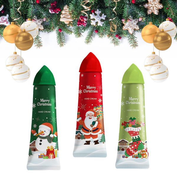 Crema per le mani,Regalo di Natale,Crema Nutriente Per Le Mani,Creme Mani Portabili,Ice Cream Style,Regalo Donna,per il piede,per l'inverno, profumo,per il giorno,crema idratante,3pc