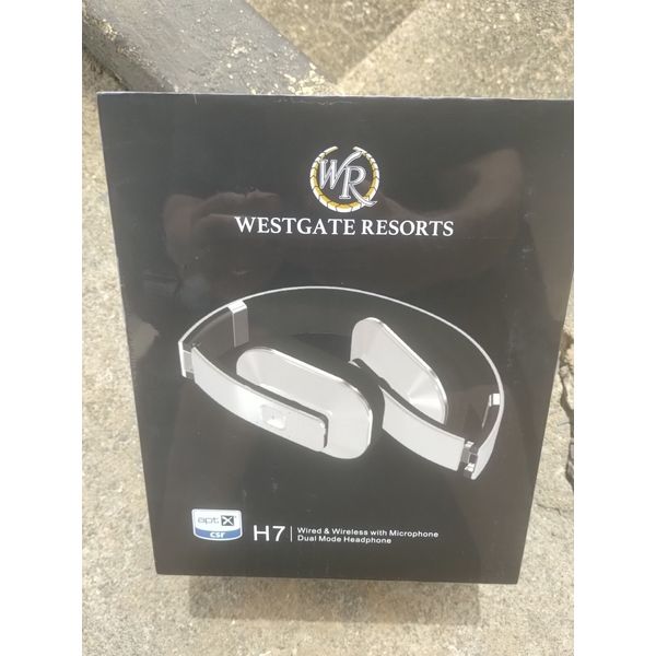 Westgate Resorts H7 Wired& Wireless Dual Mode Headphone Bluetooth Microphone