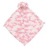 Angel Dear Pink Camo Puppy Blankie & Ring Rattle Set.