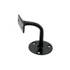 Infinity Decor Wall Mounted Handrail Bracket – Heavy Duty Banister Rail Brackets Wall Mount Railing Support Bracket (Matt Black)