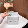 Lint Bin for Laundry Room Modern Laundry Decor and Accessories
