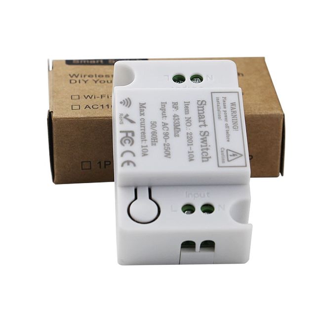 433Mhz Universal Wireless Remote Control Switch AC 220V 110V 120V