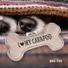 History & Heraldry Squeaky Dog Toy (I my Cavapoo)