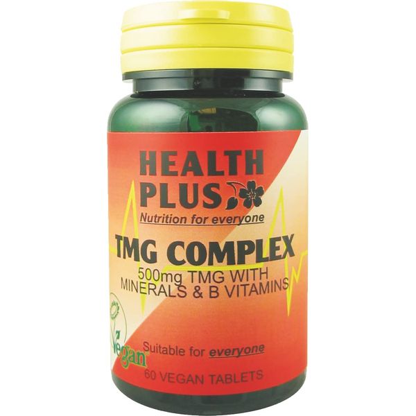 Health Plus TMG Complex Heart Health Supplement - 60 Tablets