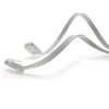 0.25m White 10-Pack Cat.6 Ultra Flat Gigabit LAN (RJ45) Slim Micro Patch Cable