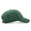 Robin Baseball Cap Vintage Washed Unisex Dad Hat Adjustable Bottle Green