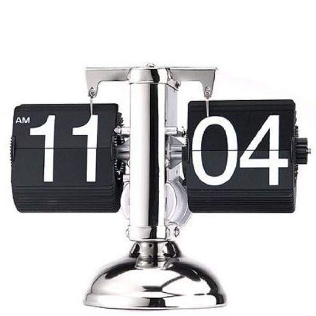 OBEST Flip Stand Clock, Flapper Clock, Flip Clock, Wall Mount and Table Clock