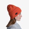 Buff Knitted Hat Niels Unisex One Size Black
