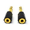 Maincore (2pack 6.35mm Jack to 3.5mm Stereo Socket Converter Adapter.Extender