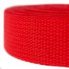 1 Inch Red Polypropylene (Polypro) Lightweight Webbing for Crafting, 10 Yards