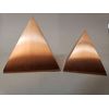 StarStuff.Rocks Premium Pure Solid Copper Pyramid - Made from Michigan Copper 1 5/8" Tall.