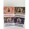 4pc DR. Squatch Halloween Limited Edition Soap  Sudsula Werewolf Bricc Drunk’n