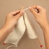 KnitPro Basix Beech Single Pointed Needles 12" (30cm) | 9.00mm