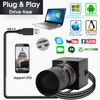 Svpro 8MP USB Webcam with Zoom Lens 5-50mm, High Resolution Web Camera 3264x2448, IMX179 Sensor, Mini HD Webcam for Windows MAC Linux Android