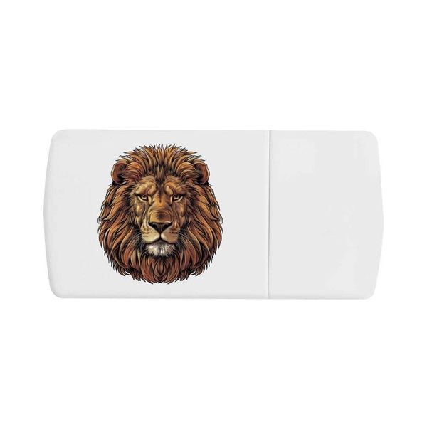 'Lion Head ' Pill Box with Tablet Splitter (PI00028586)