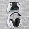 Subsonic PS5 Controller Charger, Compact Charging Station for Dualsense Controller with Gaming Headset Holder