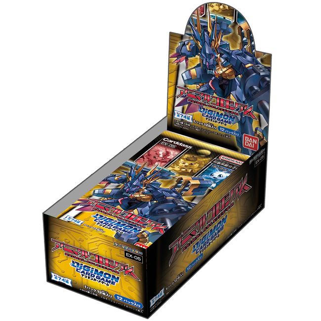 BANDAI Digimon Card Game Theme Booster, Animal Coliseum EX-05 (Box), Pack of 12