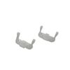 (2) Wahl Trimmer Standard / T Blade Replacement White Backing Plastic Piece Part