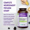 New Chapter Advanced Perfect Prenatal Vitamins - 96ct, Organic, Non-GMO Ingredients for Healthy Baby & Mom - Folate (Methylfolate), Iron, Vitamin D3, Fermented with Whole Foods and Probiotics