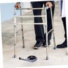 FRCOLOR Walker Wheel Replacement Universal Fit for Walking Frames Durable and Easy-to-Use Wheel for Elderly