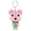 Swarovski Icons key ring, Bear, Multicolored, Stainless steel