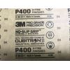 (25 Sheets) 3M P400 Pro Grade Precision Sandpaper, 9" x 11", Grit 400