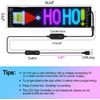 GOTUS Scrolling LED Sign,Flexible LED RGB Color Sign,Programmable LED Display,Bluetooth APP,DIY Edit Animations,Text, Graffiti
