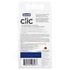 Oral-B Clic Toothbrush Replacement Brush Heads, Deep Clean Extra Soft, Black, 2 Count
