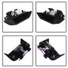munirater Rear Passenger Side Black Exterior Door Handle Replacement for 2007-2016 Compass