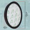 SPARES2GO Washable Round Filter for Rowenta Silence Force Cyclonic Compact Vacuum Cleaner