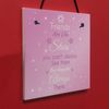 RED OCEAN Friendship Sign Best Friends are Like Stars Love Hanging Wall Plaque Gift Thank You Present