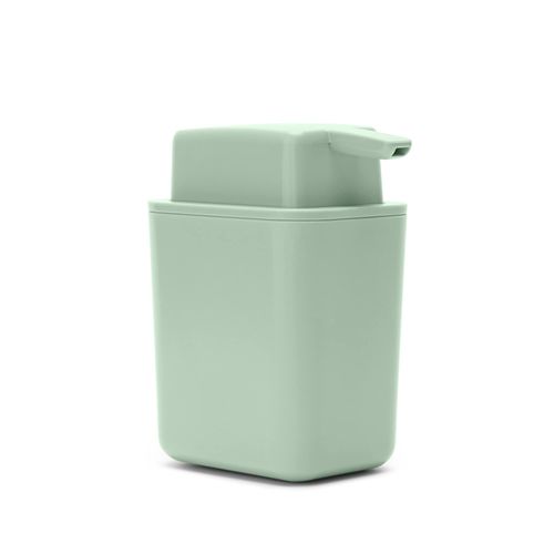 Brabantia Soap Dispenser 7oz (Jade Green) Handwash, Lotion, Shampoo Pump for Bathroom/Kitchen - Easy Refill, Easy Clean
