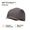 3M First Base + Bump Cap / Safety Cap, EN812 Protection, Grey Micro Peak (25mm)