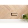 Flush Floor Vent [Luxe] 4 X 10 - Black
