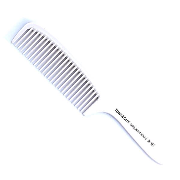 EZ (6931 White) Cut Comb 200mm Beauty Baricang Clipper Comb