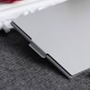 FRCOLOR Portable Makeup Mirror, Folding Mirror, Compact Mirror, 4.5 x 3.1 inches (11.5 x 8 cm), Convenient to Carry (Silver)