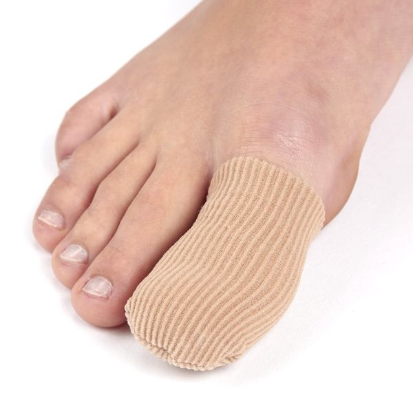 Medically Approved Digital (Toe & Finger) Caps Lined with Polymer Gel offering relief for corns, calluses, nails, hammer toes (Small)