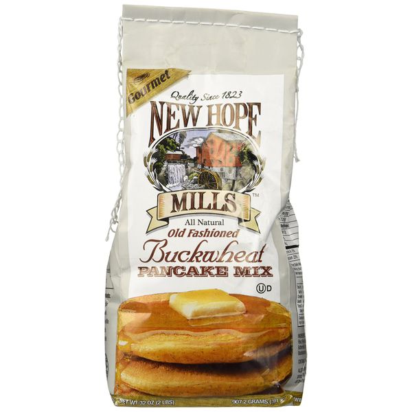 New Hope Mills Buckwheat Pancake Mix, 2 Lb. Bags (Pack of 2)