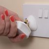Clippasafe Plug Socket Covers, Pack of 6, White