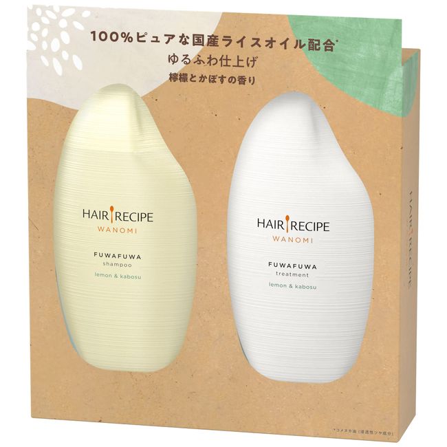 Hair Recipe Japanese Fruit Fluffy Bottle Pair