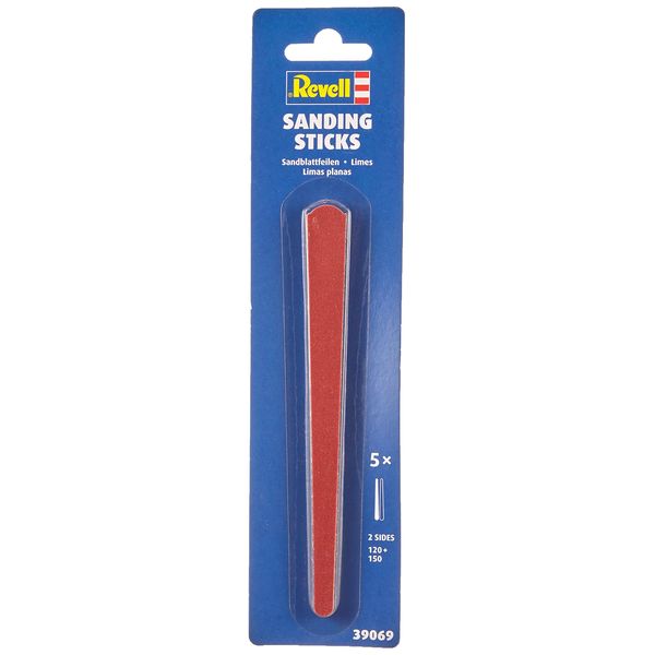 Revell 39069 2-Sided Sanding Stick Pack (5-Piece)