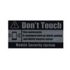 Toyo Mark Mfg. Motorcycle Tamper Proof Security Sticker Mobile 3522