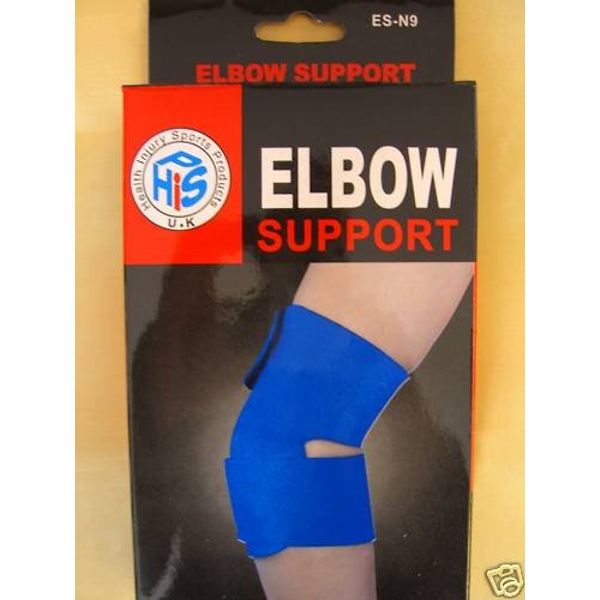 NEOPRENE ADJUSTABLE ELBOW SUPPORT BRACE GYM INJURY